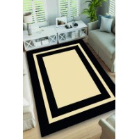 Covor Conceptum Hypnose Black Frame 1.20x1.80m