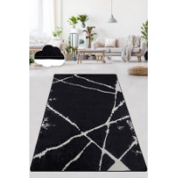Covor Conceptum Hypnose Broken Black 1.20x1.80m