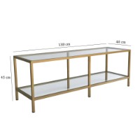 Тумба под ТВ Hanah Home Basic Gold TV501 фото №9 — интернет-магазин Desire.md