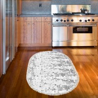 Ковёр Conceptum Hypnose Mu180 Gray Oval 1.00x1.60m
