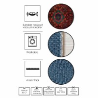 Covor Conceptum Hypnose Woosonil072 1.20x1.80m imaginea #7 — magazin online Desire.md