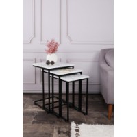 Set măsuţe cafea Hanah Home Ce Metal Zigon 9404