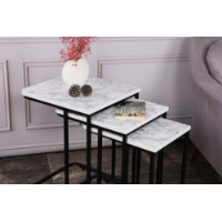 Set măsuţe cafea Hanah Home Ce Metal Zigon 9404 imaginea #2 — magazin online Desire.md