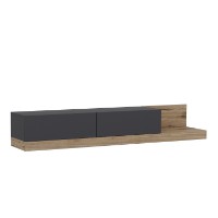 Comodă TV Hanah Home Major Anthracite Walnut imaginea #4 — magazin online Desire.md