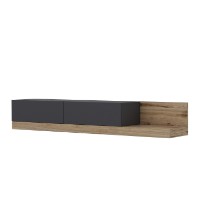 Comodă TV Hanah Home Major Anthracite Walnut imaginea #5 — magazin online Desire.md