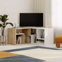 Тумба под ТВ Hanah Home Glis Sapphire Oak White фото №2 — интернет-магазин Desire.md