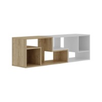 Тумба под ТВ Hanah Home Glis Sapphire Oak White фото №4 — интернет-магазин Desire.md