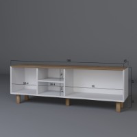 Тумба под ТВ Hanah Home Bohemian 1600-83 фото №8 — интернет-магазин Desire.md