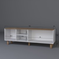 Тумба под ТВ Hanah Home Bohemian 1600-143 фото №8 — интернет-магазин Desire.md