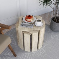 Set măsuţe cafea Hanah Home Azra Travertine imaginea #2 — magazin online Desire.md