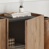 Comodă TV Hanah Home Lowen Atlantic Pine Anthracite imaginea #4 — magazin online Desire.md