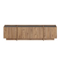 Comodă TV Hanah Home Lowen Atlantic Pine Anthracite imaginea #7 — magazin online Desire.md