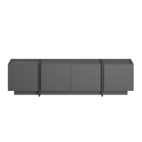 Тумба под ТВ Hanah Home Lowen Anthracite Black фото №7 — интернет-магазин Desire.md