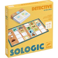 Joc educativ de masa Djeco Sologic Detective (DJ00827)