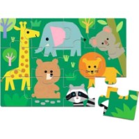 Joc educativ de masa Djeco Wild Animals (DJ08276) imaginea #3 — magazin online Desire.md