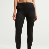 Jambiere damă Nike One High-Waisted 7|8 Black/White, s.XS imaginea #2 — magazin online Desire.md