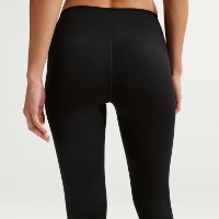 Jambiere damă Nike One High-Waisted 7|8 Black/White, s.XS imaginea #6 — magazin online Desire.md