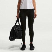 Jambiere damă Nike One High-Waisted 7|8 Black/White, s.XL
