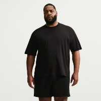 Tricou bărbătesc Nike 24.7 ImpossiblySoft Light Black/Dark Smoke Grey, s.XL