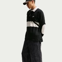 Pantaloni pentru bărbați Nike Sportswear Black/Hai8Bl/Safety Orange, s.34 imaginea #5 — magazin online Desire.md