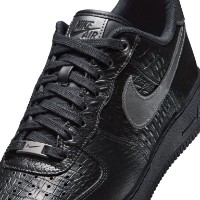 Ghete pentru bărbați Nike Air Force 1 07 Black/Metallic Dark Grey, s.41 imaginea #6 — magazin online Desire.md