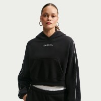 Hanorac damă Nike Studio Fleece Medium Weight Total Black/Sail, s.XS imaginea #2 — magazin online Desire.md