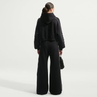 Hanorac damă Nike Studio Fleece Medium Weight Total Black/Sail, s.XS imaginea #4 — magazin online Desire.md