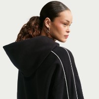 Hanorac damă Nike Studio Fleece Medium Weight Total Black/Sail, s.XL imaginea #7 — magazin online Desire.md