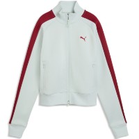 Jachetă de damă Puma T7 Always On Creme de Mint/Garnet Glow, s.XL