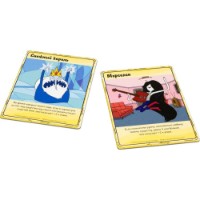 Joc educativ de masa Hobby World Время приключений. Карточные войны: Снежный король против Марселин (915095) imaginea #3 — magazin online Desire.md