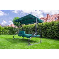 Marfa despreciata! Leagăn de grădină FunFit Relax Plus Green (181) imaginea #7 — magazin online Desire.md