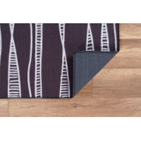 Covor Conceptum Hypnose Ada Gonul Chenille Black AL 299 0.75x1.50m imaginea #4 — magazin online Desire.md