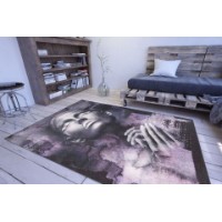 Covor Conceptum Hypnose Opus Chenille Black AL 334 0.75x1.50m
