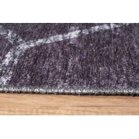 Ковёр Conceptum Hypnose Ada Gonul Chenille Black AL 326 0.75x1.50m фото №7 — интернет-магазин Desire.md