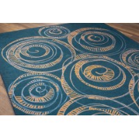 Covor Conceptum Hypnose Ada Gonul Chenille Green AL 302 0.75x1.50m imaginea #5 — magazin online Desire.md