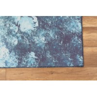 Covor Conceptum Hypnose Ada Gonul Chenille Blue AL 300 0.75x1.50m imaginea #3 — magazin online Desire.md