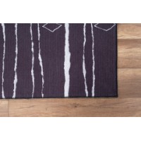 Covor Conceptum Hypnose Ada Gonul Chenille Black AL 298 0.75x1.50m imaginea #3 — magazin online Desire.md