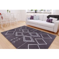 Ковёр Conceptum Hypnose Ada Gonul Chenille Black AL 297 0.75x1.50m фото №1 — интернет-магазин Desire.md