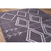 Ковёр Conceptum Hypnose Ada Gonul Chenille Black AL 297 0.75x1.50m фото №5 — интернет-магазин Desire.md