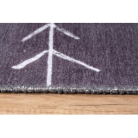 Ковёр Conceptum Hypnose Ada Gonul Chenille Black AL 297 0.75x1.50m фото №7 — интернет-магазин Desire.md