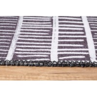 Covor Conceptum Hypnose Ada Gonul Chenille Black AL 296 0.75x1.50m imaginea #7 — magazin online Desire.md