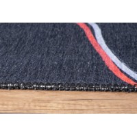 Covor Conceptum Hypnose Ada Gonul Chenille Black AL 295 0.75x1.50m imaginea #7 — magazin online Desire.md