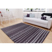 Covor Conceptum Hypnose Ada Gonul Chenille Black AL 294 0.75x1.50m imaginea #1 — magazin online Desire.md