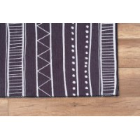 Covor Conceptum Hypnose Ada Gonul Chenille Black AL 294 0.75x1.50m imaginea #3 — magazin online Desire.md