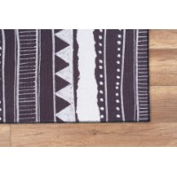 Ковёр Conceptum Hypnose Ada Gonul Chenille Black AL 292 0.75x1.50m фото №3 — интернет-магазин Desire.md