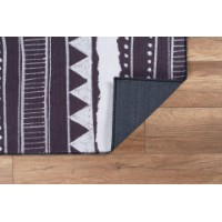Ковёр Conceptum Hypnose Ada Gonul Chenille Black AL 292 0.75x1.50m фото №4 — интернет-магазин Desire.md