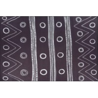 Covor Conceptum Hypnose Ada Gonul Chenille Black AL 291 0.75x1.50m imaginea #2 — magazin online Desire.md