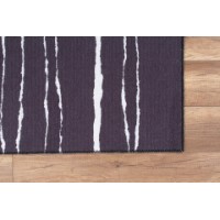Covor Conceptum Hypnose Ada Gonul Chenille Black AL 290 0.75x1.50m imaginea #2 — magazin online Desire.md