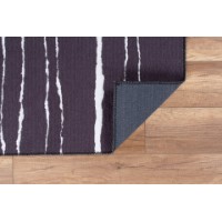 Covor Conceptum Hypnose Ada Gonul Chenille Black AL 290 0.75x1.50m imaginea #3 — magazin online Desire.md