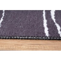 Covor Conceptum Hypnose Ada Gonul Chenille Black AL 290 0.75x1.50m imaginea #5 — magazin online Desire.md